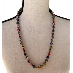 Multicolor 25” Beaded Necklace